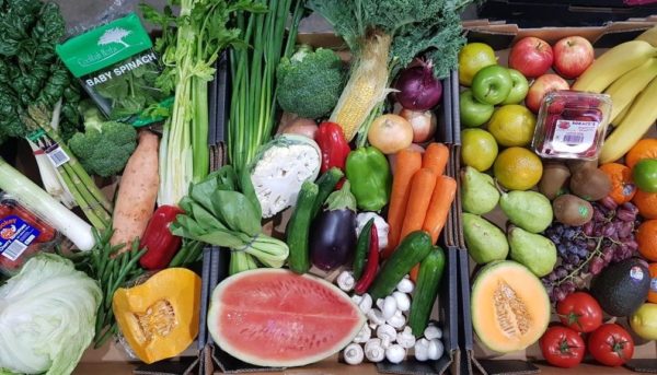 Large fruit & veg box