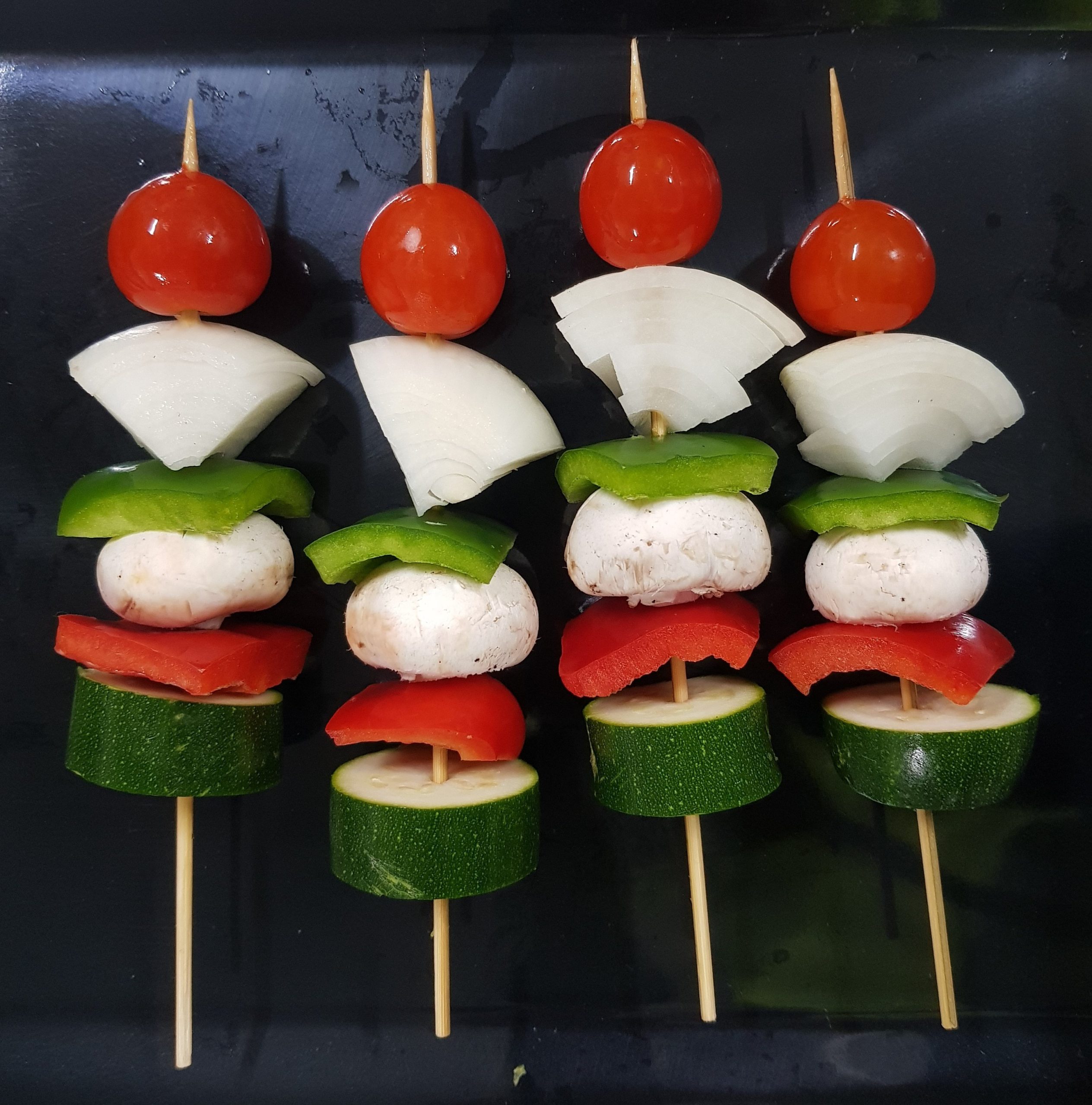 Vegetable Skewers (MADE FRESH IN HOUSE) 4 pack