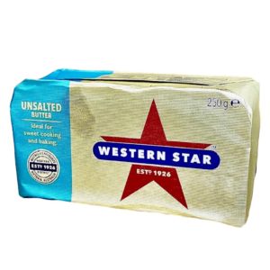 Butter - Unsalted Western Star 250g