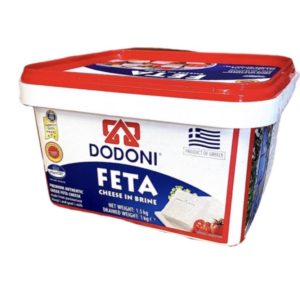 Cheese - Feta in Brine by Dodoni - 1.5kg tub