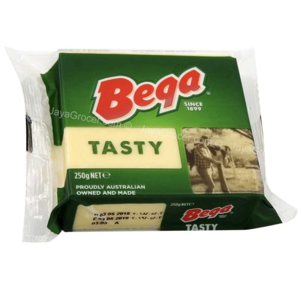 Cheese - Tasty by Bega 250g block