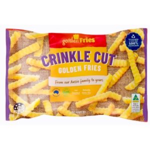 French fries Crinkle cut