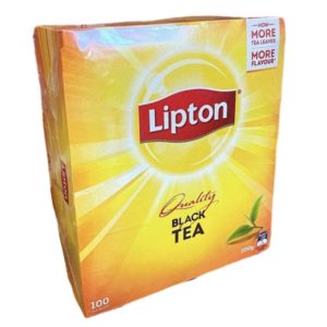 Tea Bags - Quality Black Tea by Lipton Tea (100 bag box)