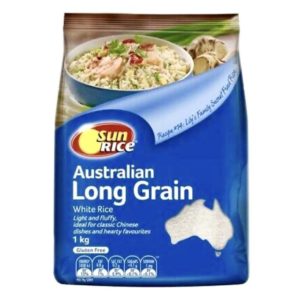 Rice - Long Grain 1kg - by Sun Rice
