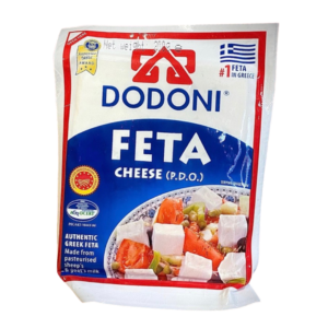 Cheese - Feta Cheese (P.D.O.) Authentic Greek Cheese by Dodoni - 200g