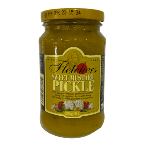 Mustard pickle by Fletchers Foods Victoria - 395g