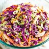 Coleslaw - Asian Style MADE FRESH IN HOUSE (Wombok, Red Cabbage, Carrot, Spring Onion & Coriander)