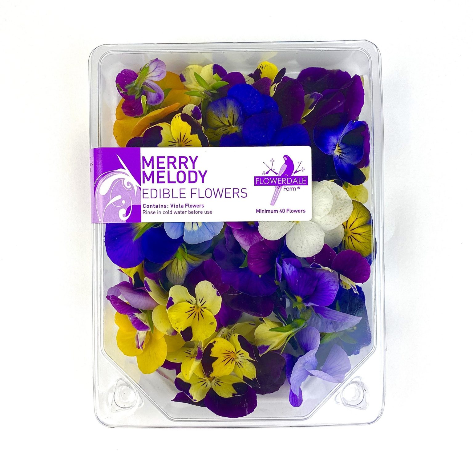 Edible Flowers Assorted Biviano Direct