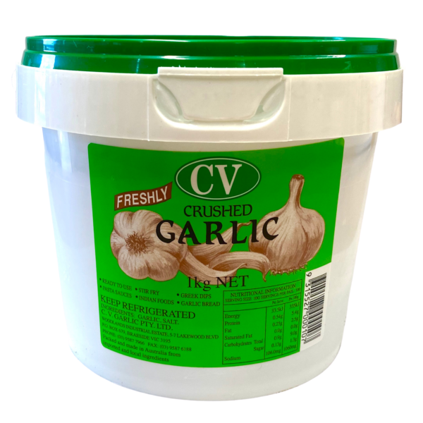 Garlic crushed - CV tub 1kg