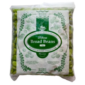 Beans - Broad Beans (PEELED) Snap Frozen 1kg