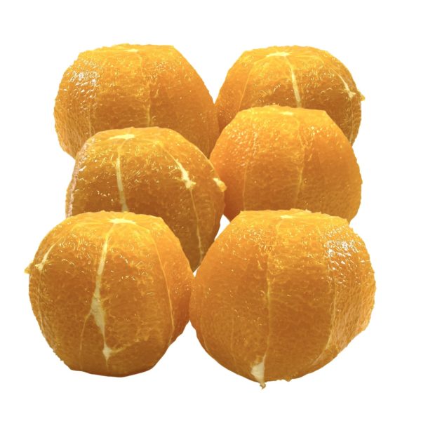 Oranges - Peeled "Skin-off" Navel Orange  **PEELED FRESH IN HOUSE**