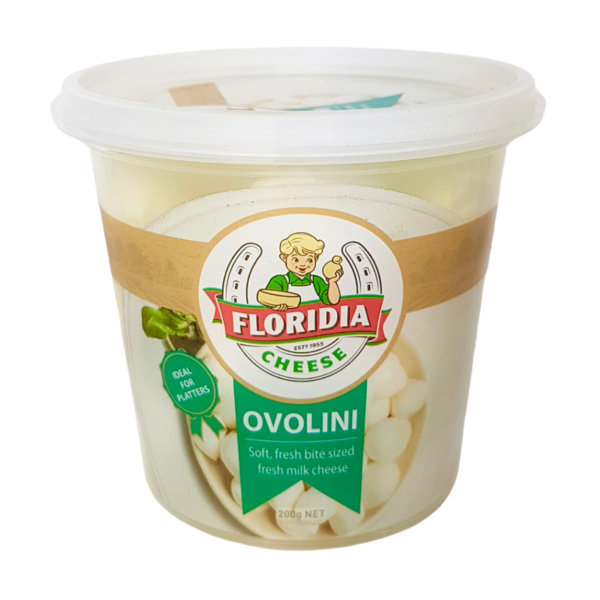 Cheese -  Ovolini "soft bite sized" bocconcini cheese by Floridia Cheese 200g