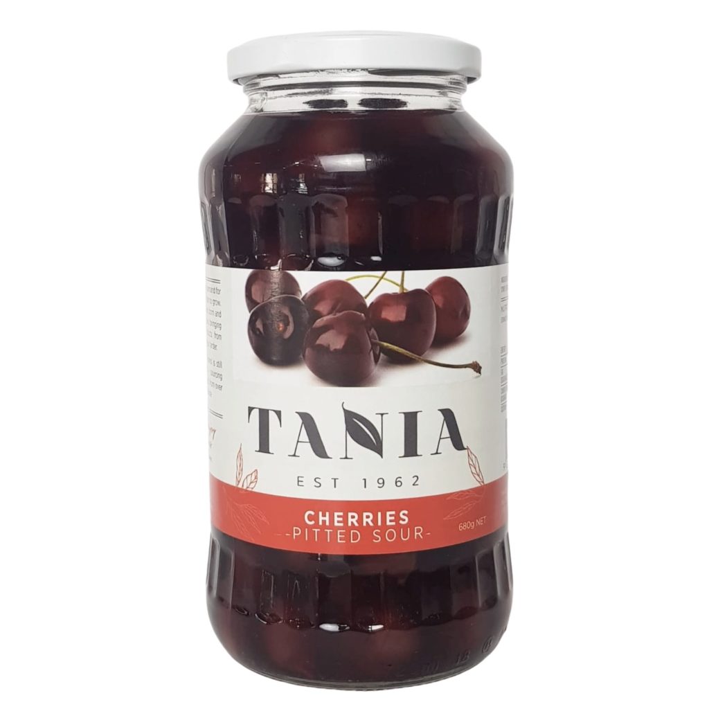 Biviano Direct Cherries Pitted Sour Cherries by Tania 680g