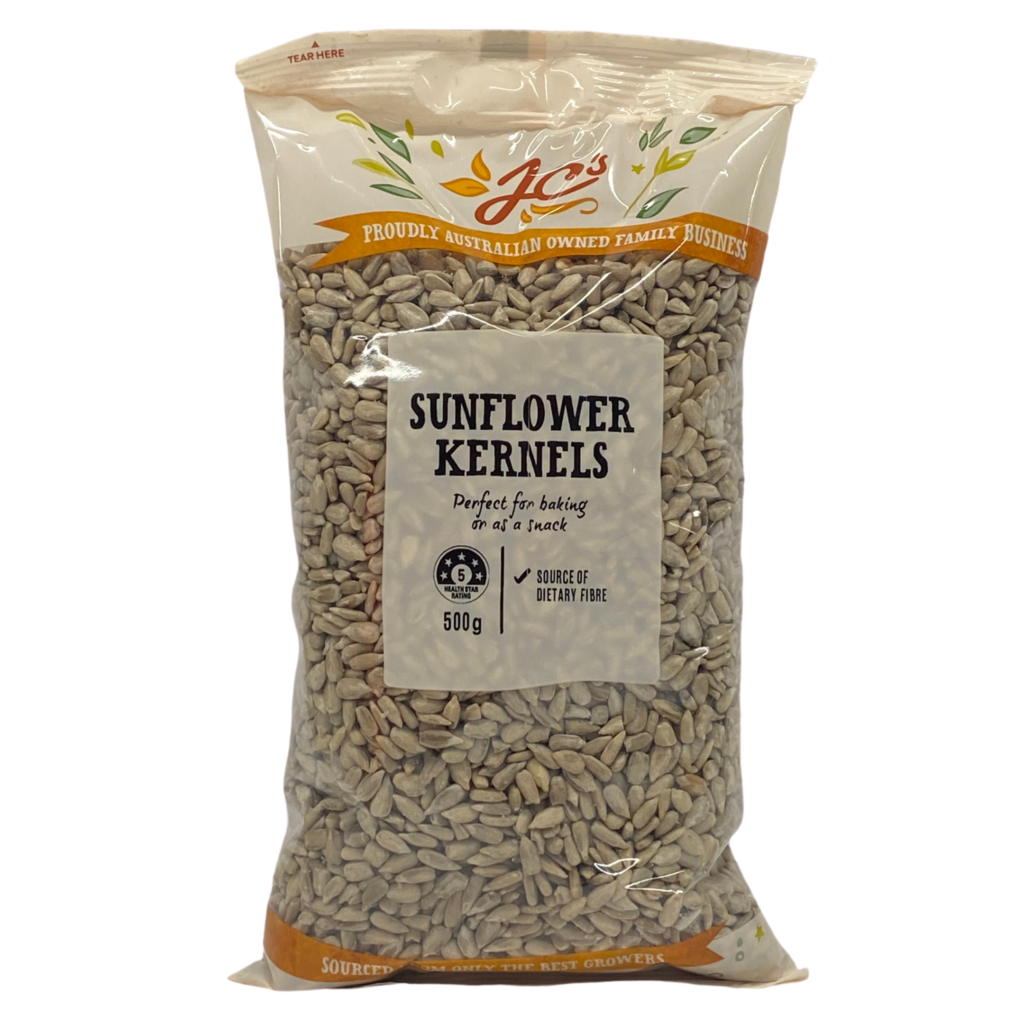 Seeds - Sunflower Whole Kernels - 500g JC's