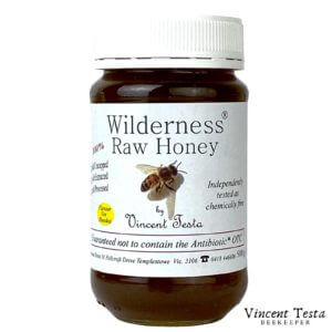 Honey - 100% "Wlderness Raw Honey" harvested from Melbourne Eastern Suburbs - by Vincent Testa Beekeeper