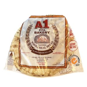 Bread - Traditional Wholemeal Lebanese Pita Bread - by  A1 PITA BAKERY ***BAKED FRESH DAILY***