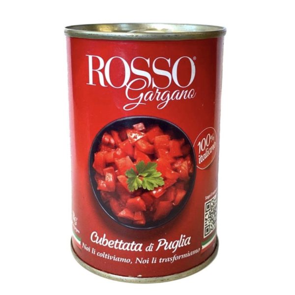 Tomato - Diced/Chopped - by Rosso Gargano 400g