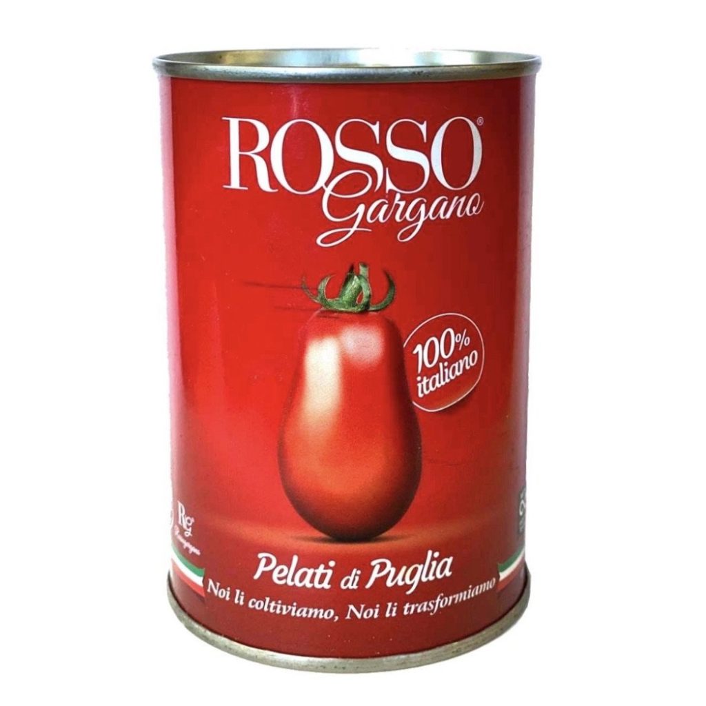 Tomato Peeled Whole by Rosso Gargano 400g