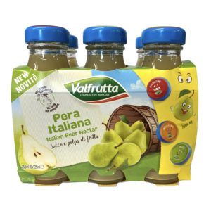 Pear Nectar Drink - Succo e polpa di Pera Italiana - By Valfrutta