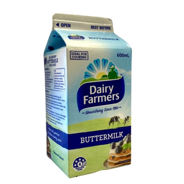 Milk - Buttermilk - by Dairy Farmers 600ml