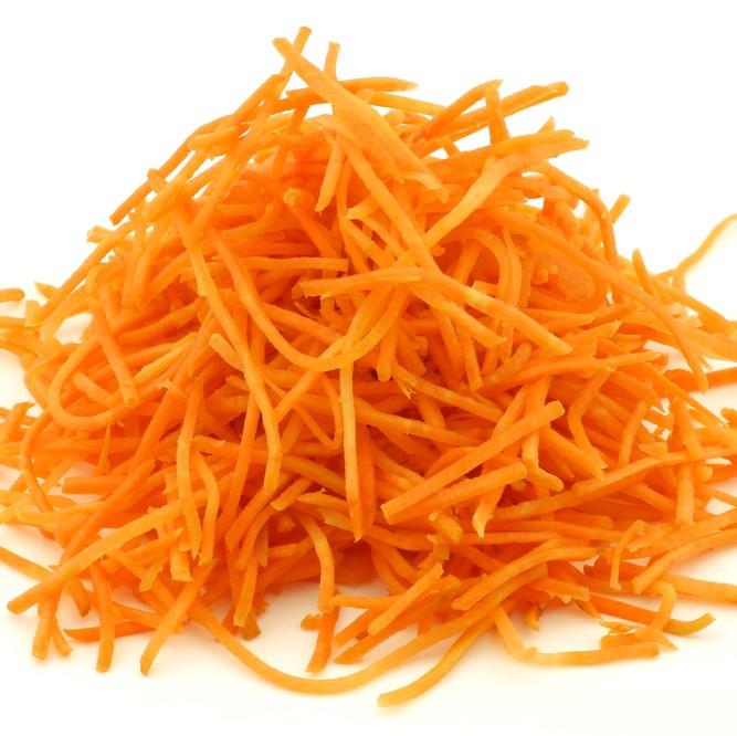 Carrots - Julienne fine MADE FRESH IN HOUSE