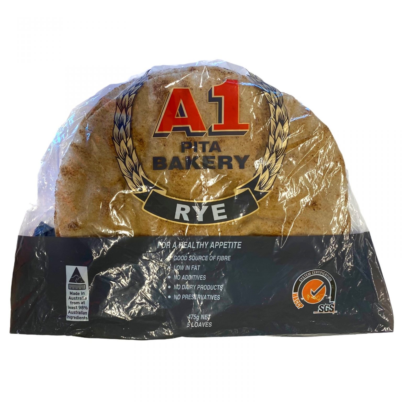 Bread Pita Rye Traditional Lebanese Style Biviano Direct