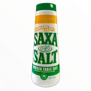 Saxa Salt iodised table sea salt 750g