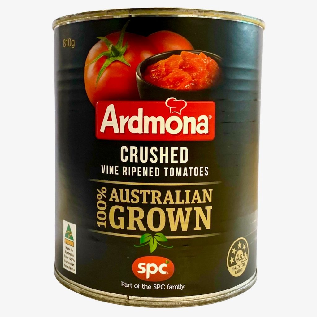 Tomato Crushed Vine Ripened Tomatoes by Ardmona 810g