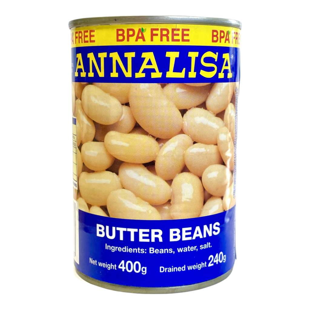 Beans Butter Beans 400g Biviano Direct
