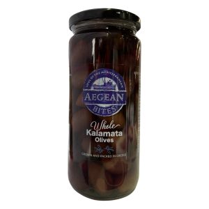 Olives - Whole kalamata Aegean Bites 450g