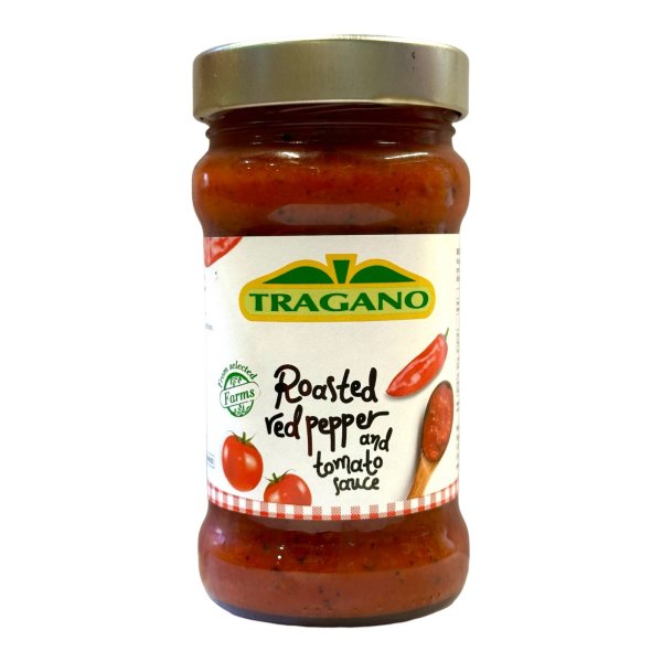 Roasted Red Pepper and Tomato Sauce by Tragano 300g