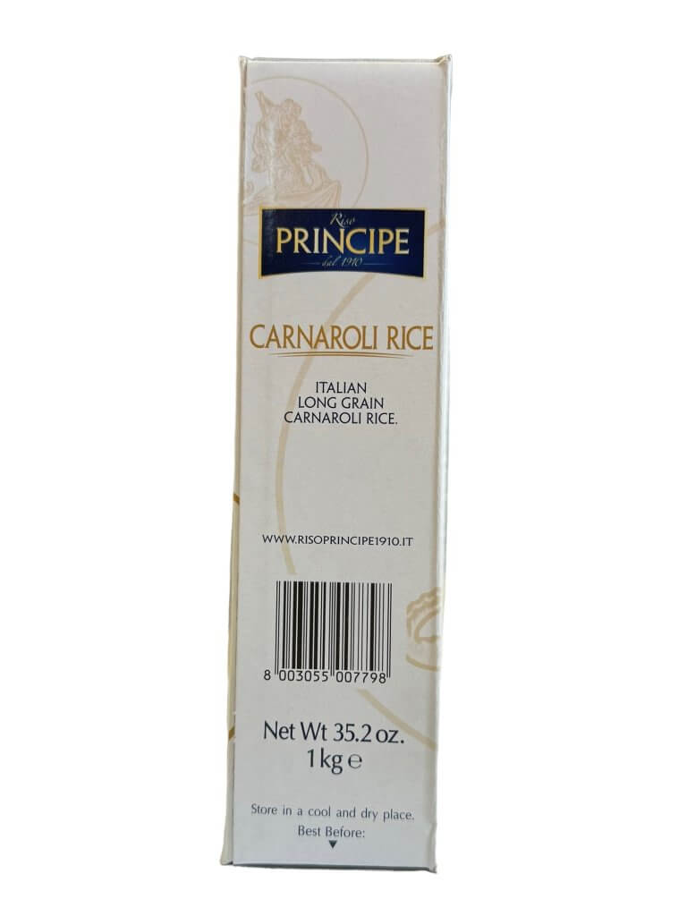 Principe Carnaroli Rice 1Kg - Biviano Direct