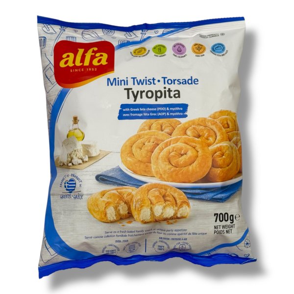 Alfa Mini Twist Torsode Tyropita Cheese 700g