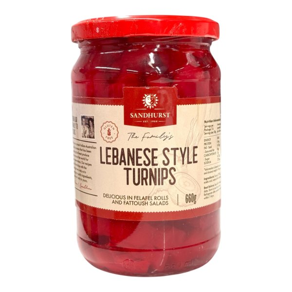 sandhurst lebanese style turnips 660g