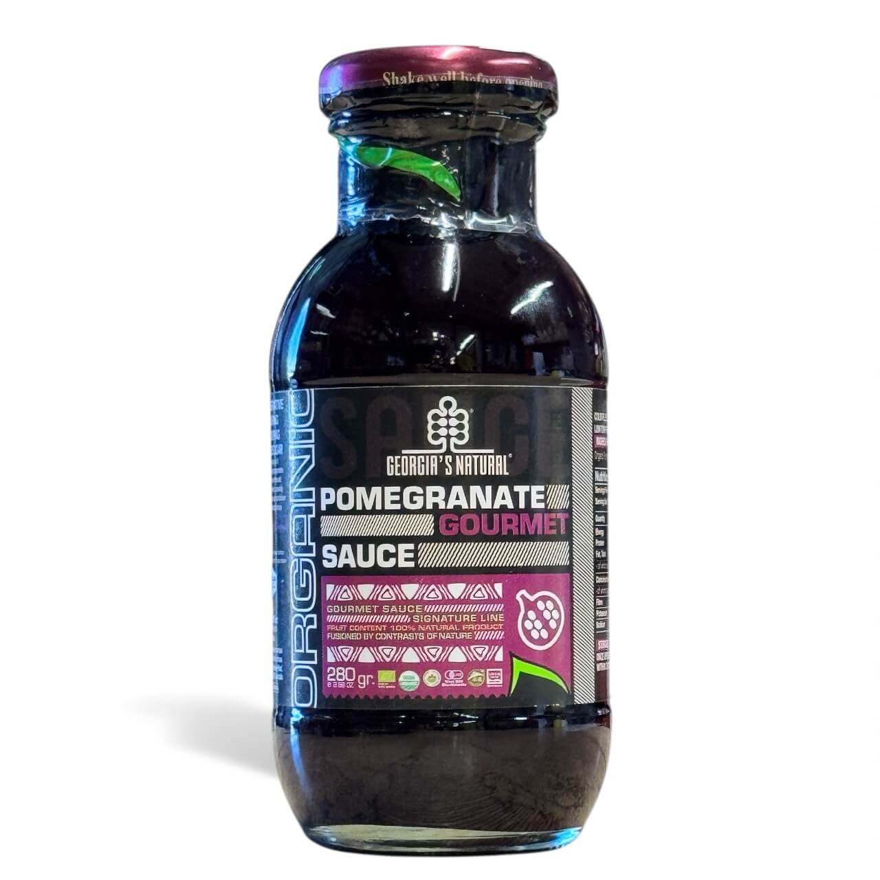 Pomegranate Sauce/Molasses - 100% ORGANIC by Georgia's 280g jar